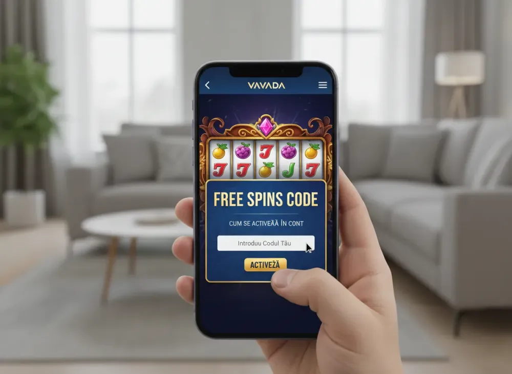 Vavada free spins code cum se activează în cont